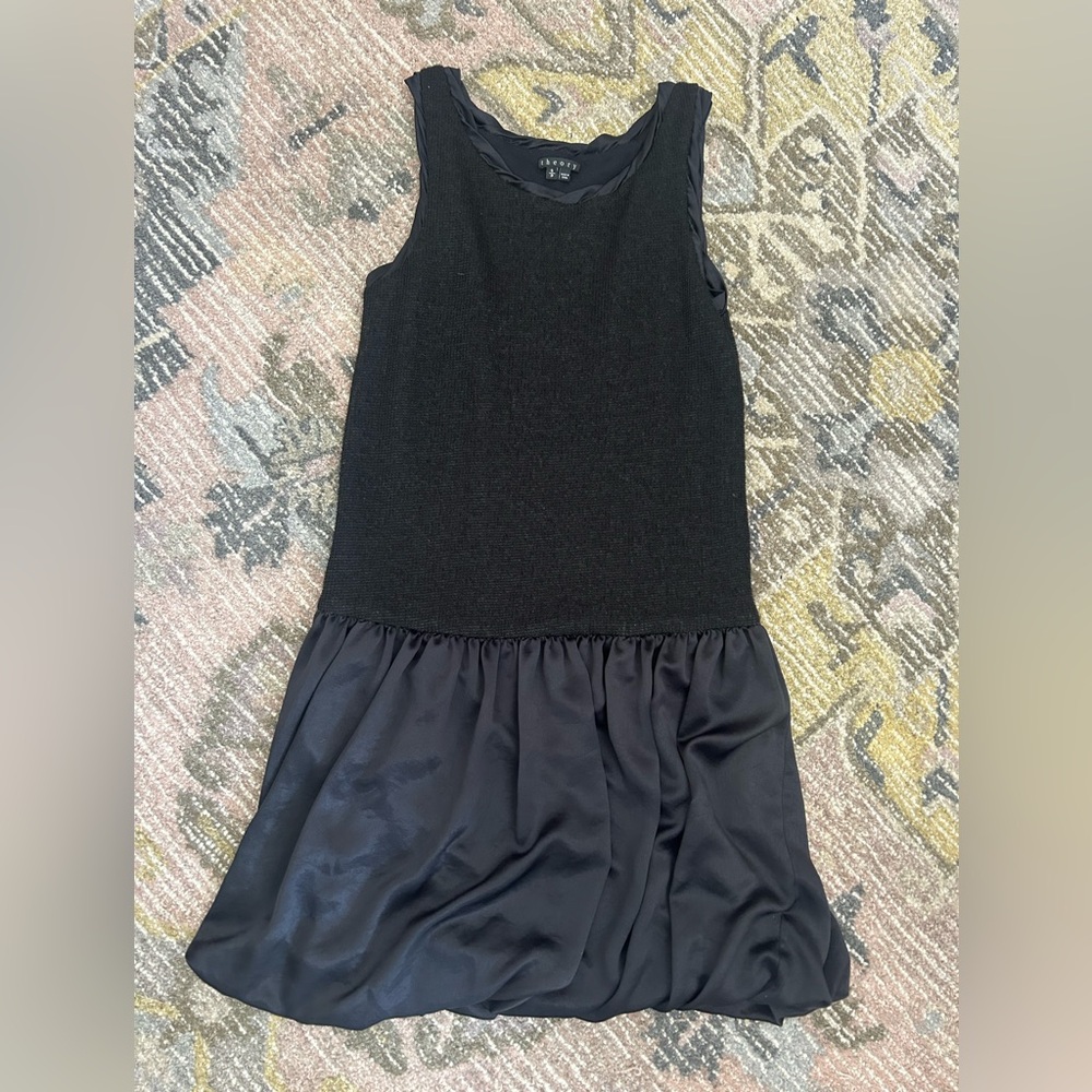 Theory black dress